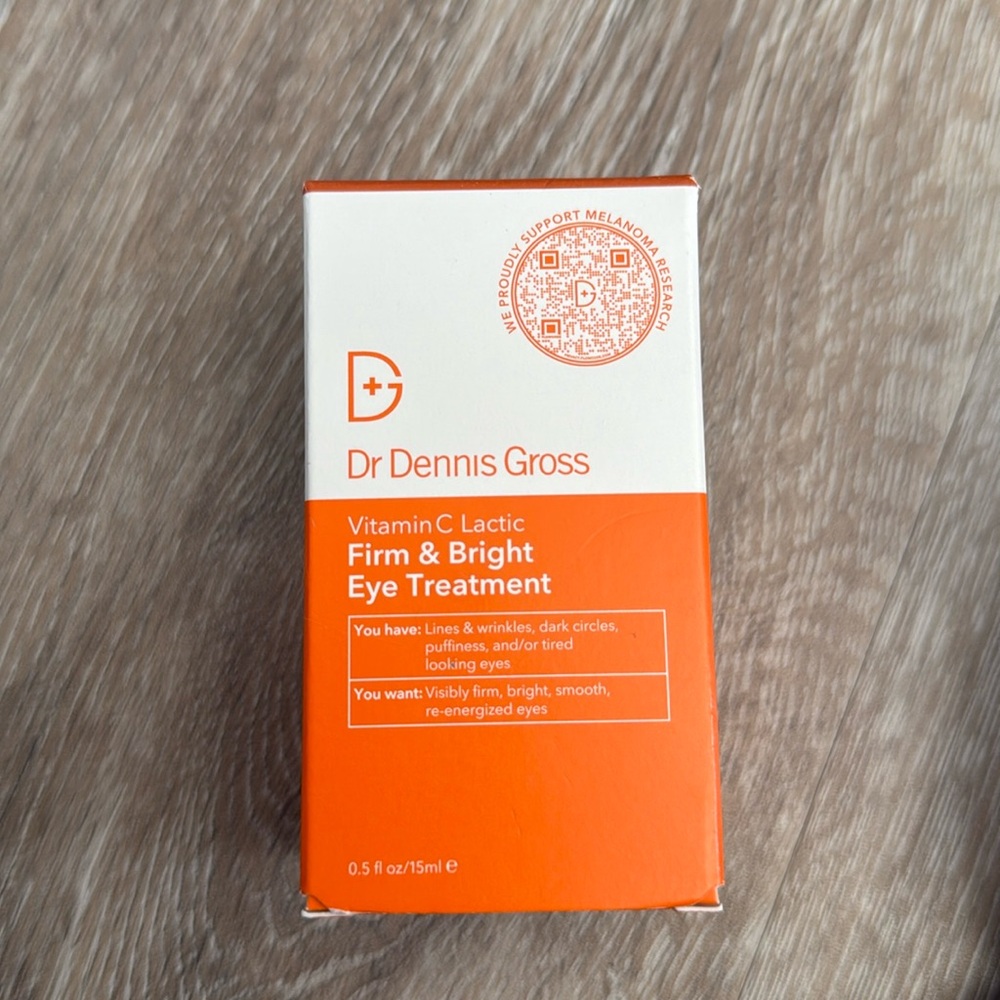 Dr. Dennis Gross Vitamin C Lactic Firm & Bright Eye Treatment 0.5 Fl oz